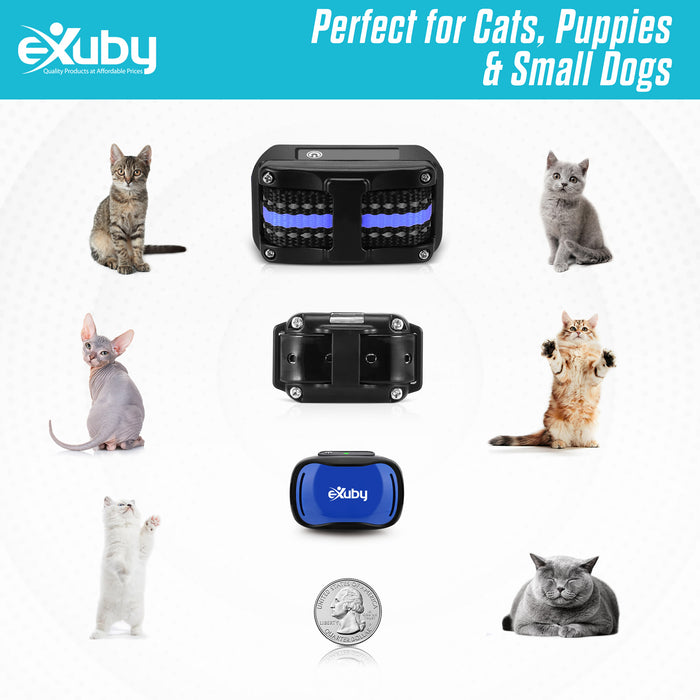 Vibrating Cat Collar - NO Shock - Cat Training Collar with Remote - Fits Kittens to Adult Cats - Vibration & Sound Only - 1,000 FT Range - Long Lasting Battery Life – 9 Intensity Levels – Sleek Design