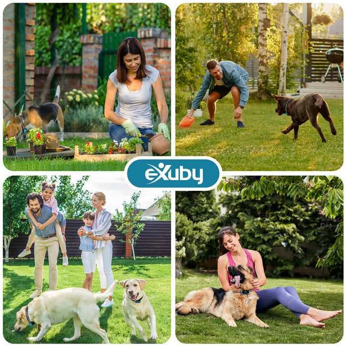 eXuby Invisible Fence for Dogs - Contain Your Dog within Designated Parameter & Have Some Peace of Mind - Free Your Dog from Tie Out Cables - DIY & Saves Ton of Money - Easy to Install