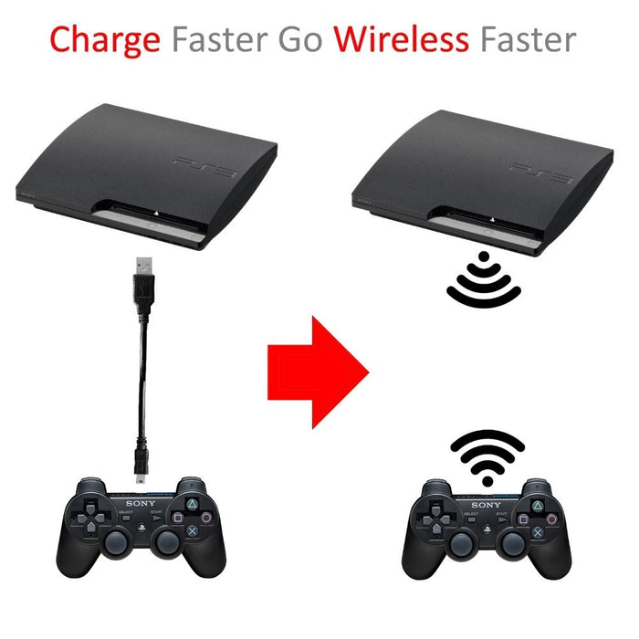 Ps3 Slim Ps3 Controller Charger Cable Type Near Me SCOVEE PS3